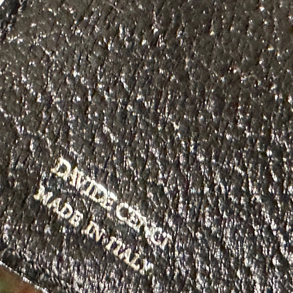 David’s Cenci Italy leather calendar card ID holder - Picture 6 of 6